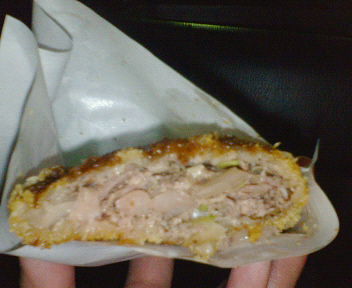 志村屋さんメンチ