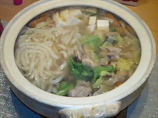 相方作！具沢山うどんすき