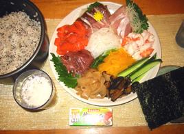手巻き寿司　2006.9.7