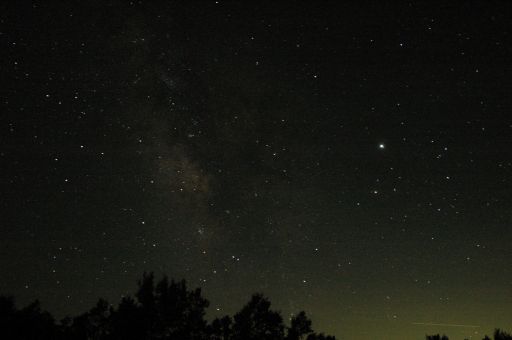 木星と北斗七星
