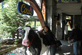 Ice cream shop in Whistler