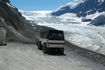 Icefield in the Rocky Mountains