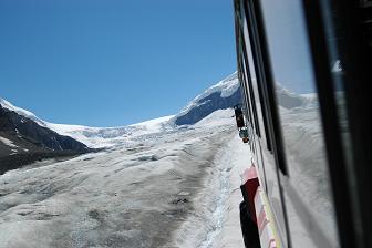 Icefield in the Rocky Mountains