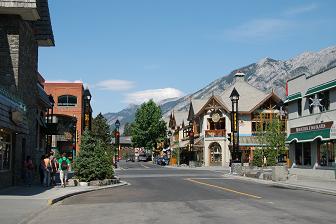 Banff in the Rocky Mountains