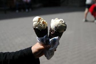 ice cream in Whistler