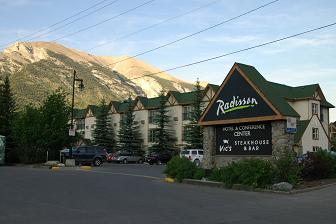 hotel in the Rocky Mountains