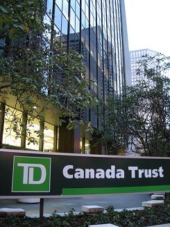 TD canada trust bank