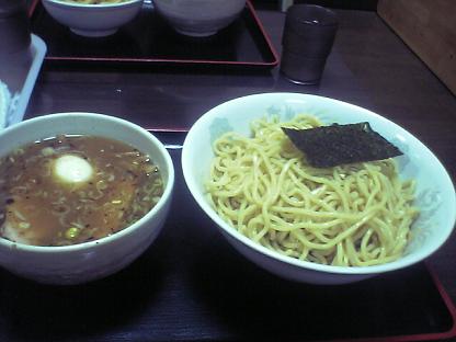 醤油つけ麺