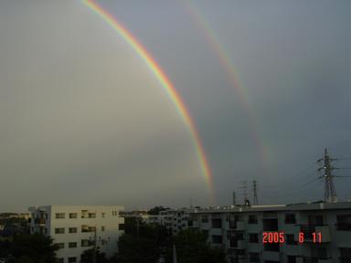 二つの虹