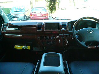 13ピース茶木目ウッドパネル　モデリスタウッドハンドル