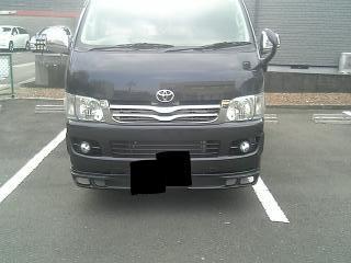 ハイエース200系　リップスポイラー