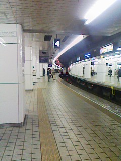 名鉄名古屋駅ホーム