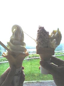 07.8.17開陽台はちみつソフト