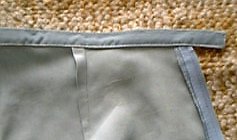 07.8.19ウエストラインと合わせて縫い代を織り込む