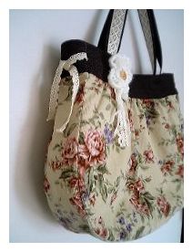 07.12.11大きな花柄バッグマチを広げたところ