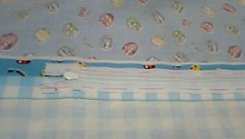 07.9.24布団カバーファスナーしつけ