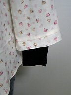 07.9.3Wガーゼ ブラウス完成 袖口