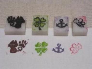 07.5.12消しゴムはんこ