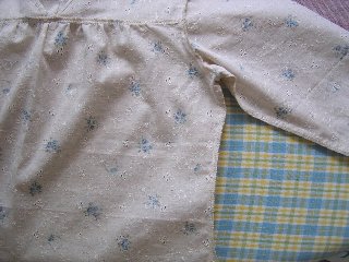 07.8.2カシュクール袖、脇を縫う.