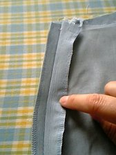 07.8.18 縫い代を倒したところ