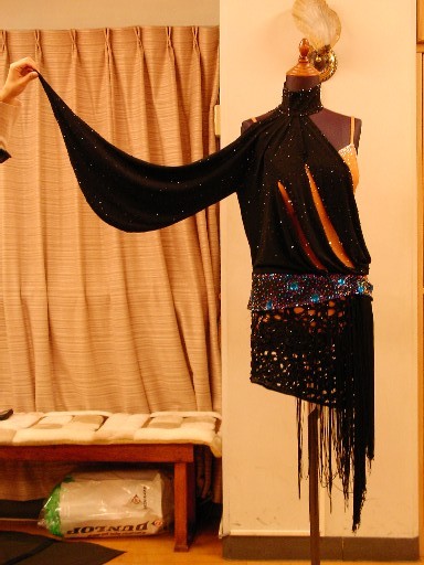 No.7 黒のラテンドレス | BallroomDance Dress Recycling - 楽天ブログ