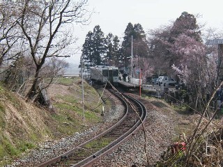 飯山線蓮駅
