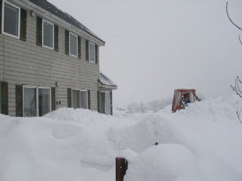 ７日除雪