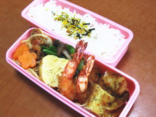 エビフライ弁当２