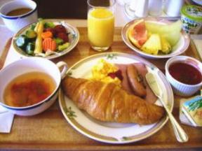 ホテルの朝食