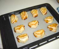 天板の内寸 パンプキンパイを焼いてみました