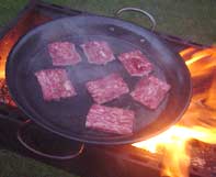 肉もファイヤ～～～