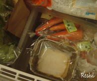 冷蔵庫の中のパンケース
