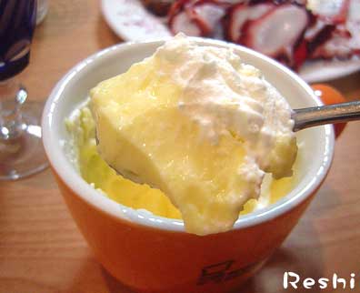 生クリームプリン