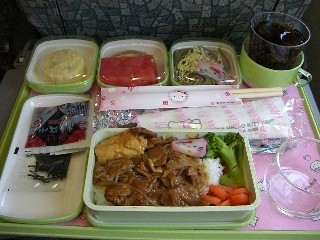 機内食