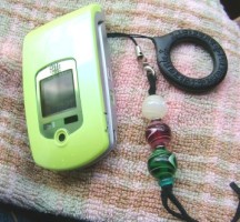 自作の蜻蛉玉です(*^_^*)