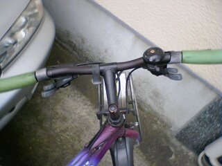 変えたハンドル