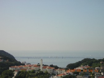 マンションから見た逗子マリーナ