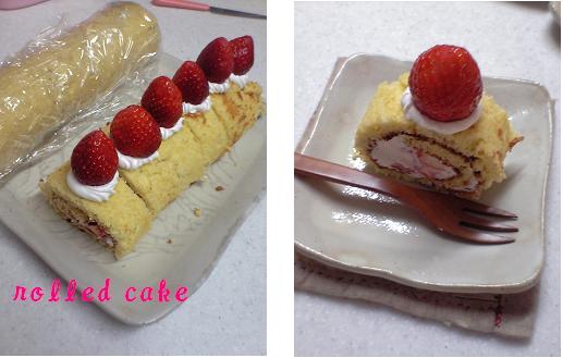 rolled cake