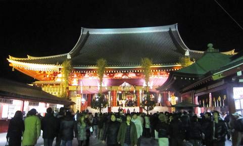 初詣・浅草寺
