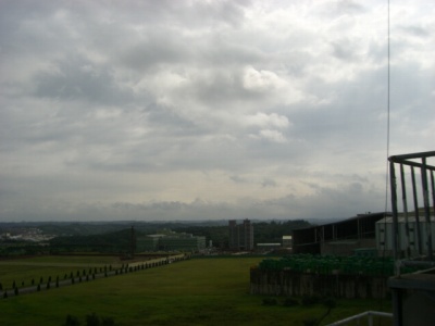 地震雲は見かけない