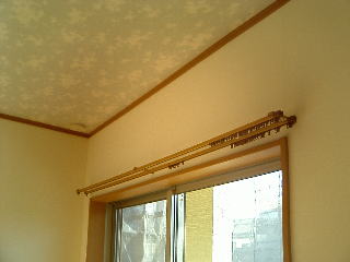 カーテンレール取付