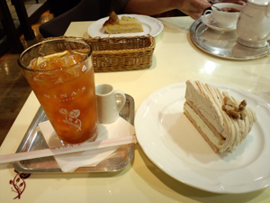 9月９日　モンブラン＆カトル　フリュイ　ルージュ