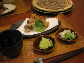 赤ひげ天ぷら蕎麦