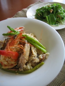 スペイン風炊き込みご飯 1