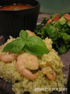 genovese rice plate