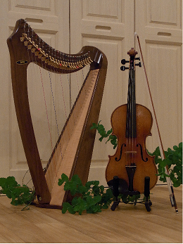 フィドルとハープ