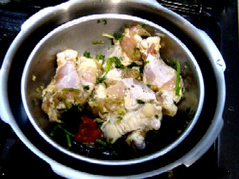 フライドチキン漬け込み