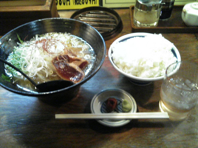 まぐろラーメン