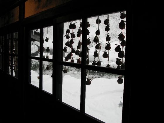 2008.01.01 鶴の湯　本陣　窓景色