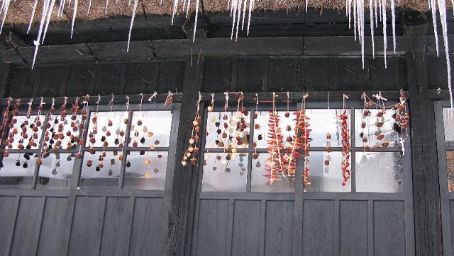 2008.01.02 鶴の湯 干し柿